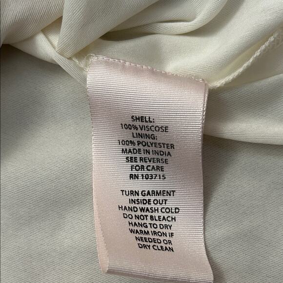 Nanette Lepore Palamino Cottagecore Cream Lace Embroidered Midi Dress, Size 6 - Picture 16 of 16